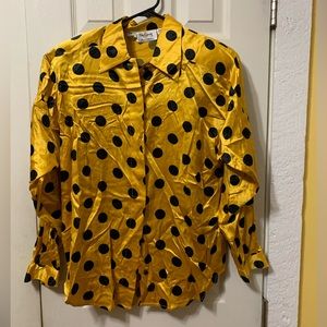 Vintage silk perfection by Oleg Cassini